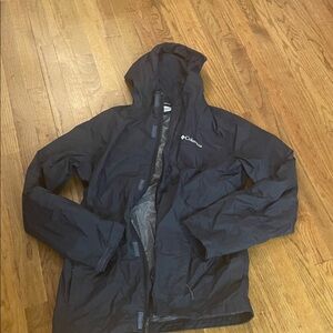 Columbia Men’s ' Navy Raincoat size medium